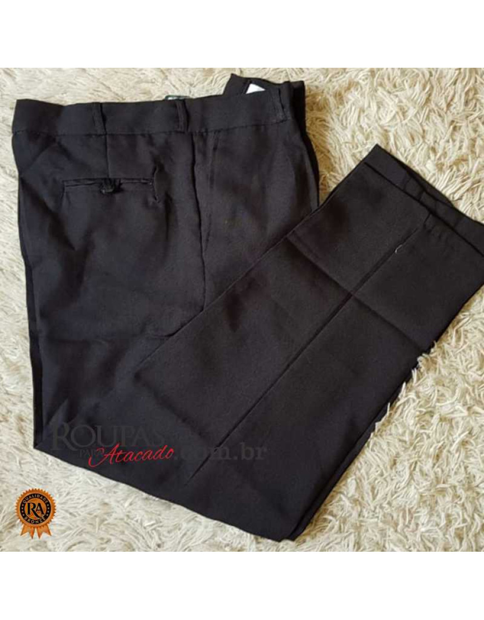 Calça Social Plus Size Masculina Basic