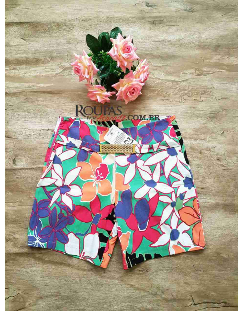 Short Bengaline Estampado Vários modelos