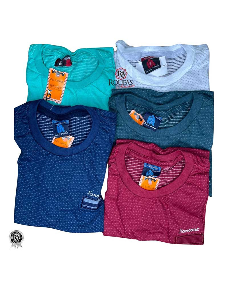 Camisa Infantil Masculina Hancok Lisa