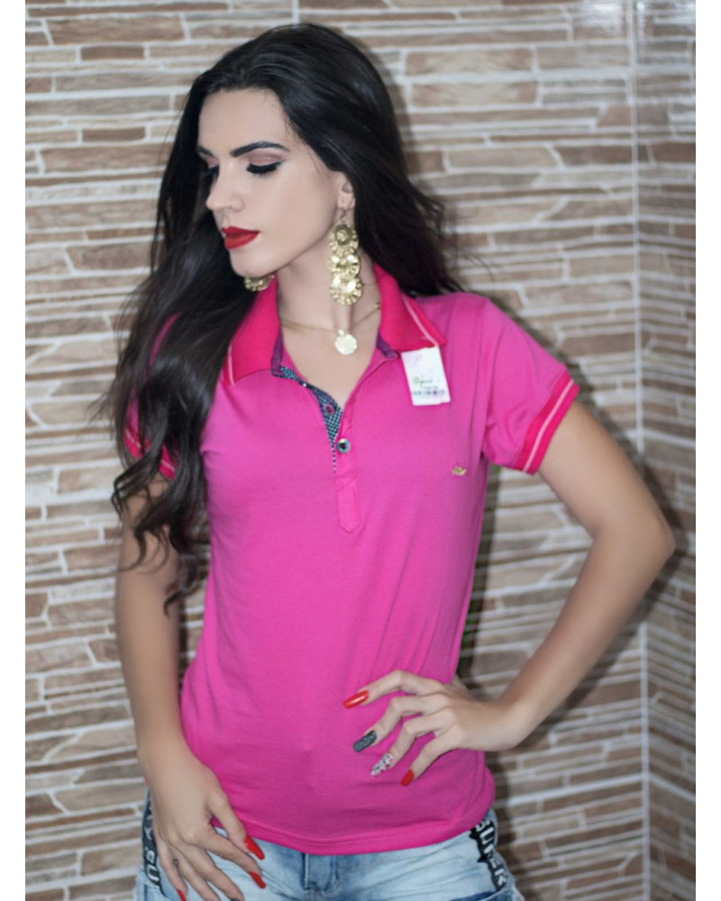 Blusa Polo Feminina