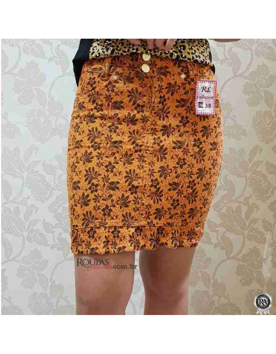 Saias De Brim Estampada Evangélica