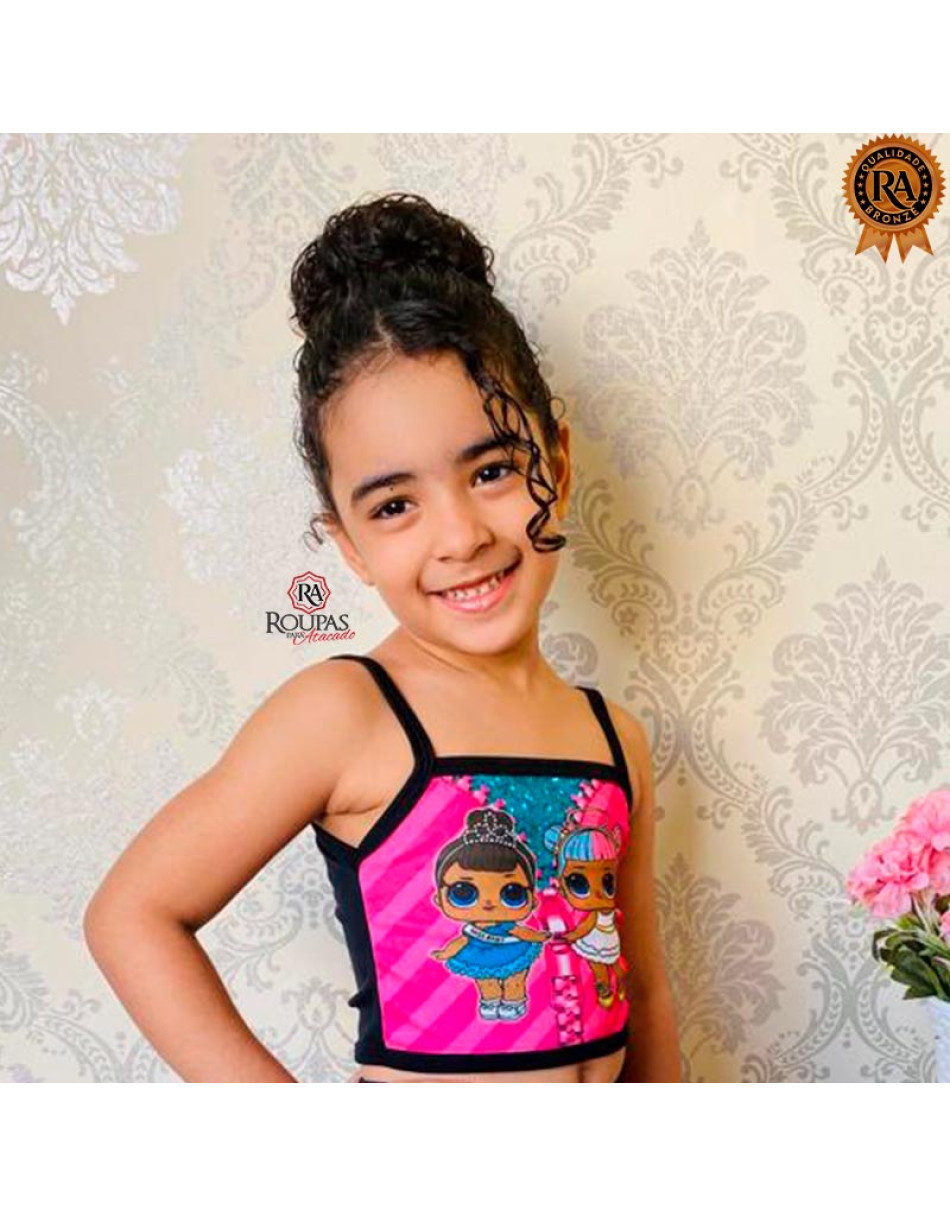 Blusa Infantil Alcinha Com Estampas