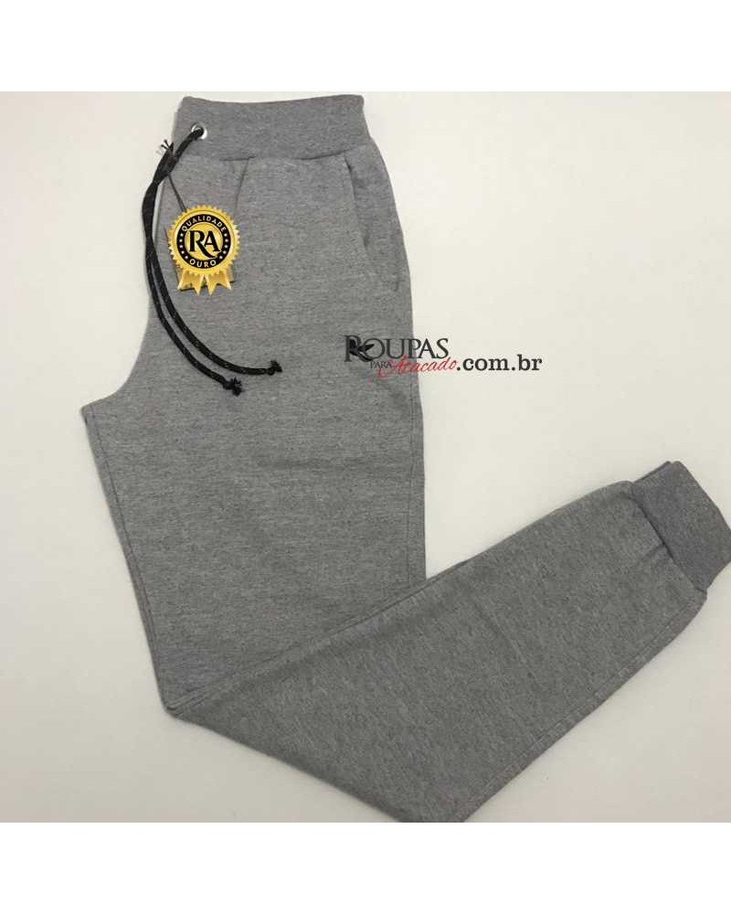 Calça Moletom Masculina Flanelada