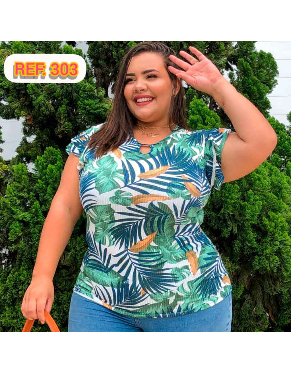 Blusa Feminina Plus Size Ana