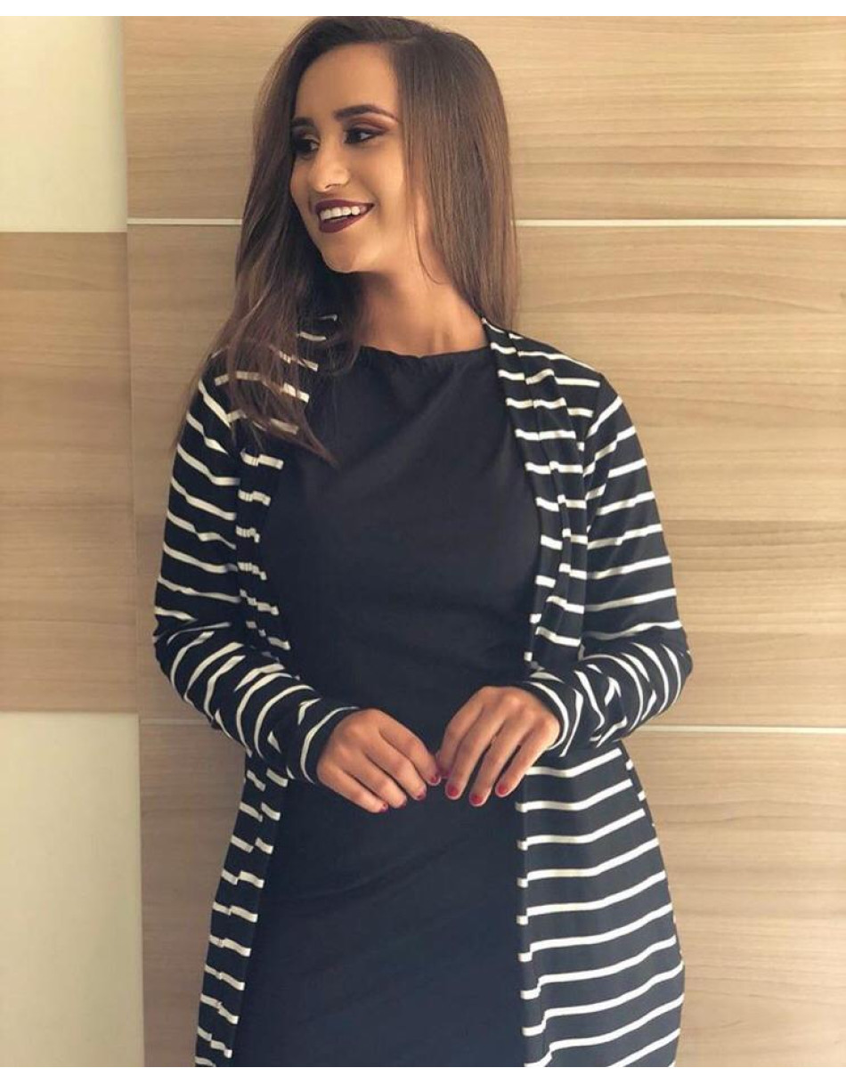 Cardigan Feminino Estampado