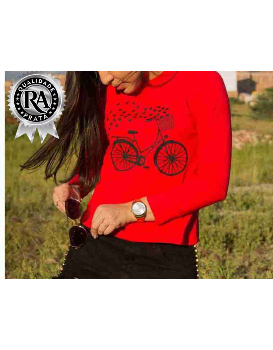 Blusa Manga Longa Algodão No Atacado