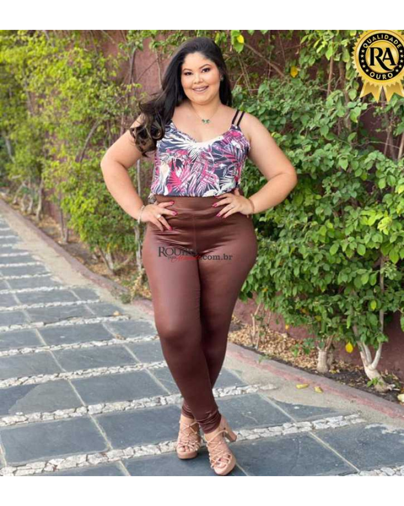 Calça Legging Cirre Plus Size