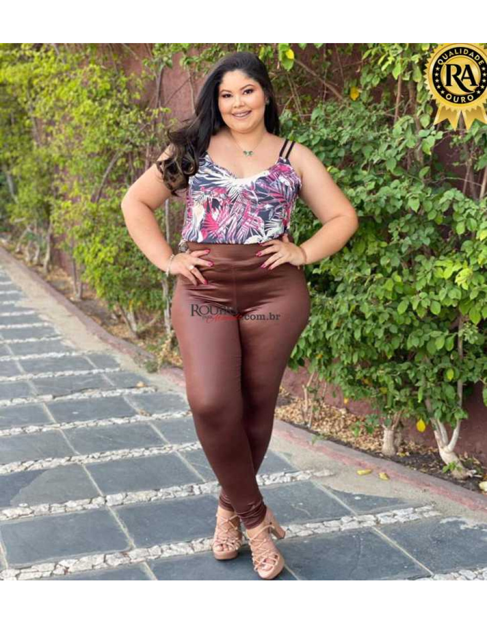 Calça Legging Cirre Plus Size