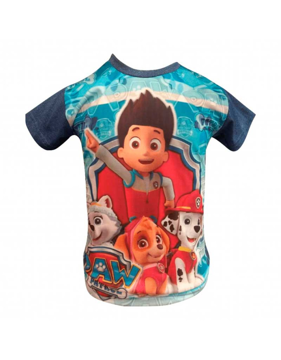 Camisa Infantil Sublimada Personagens