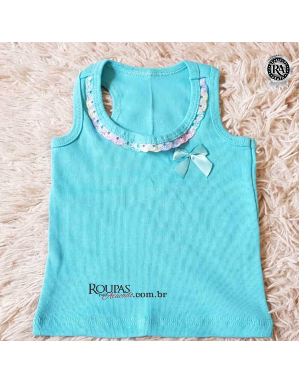 Blusa infantil Feminina Lisa