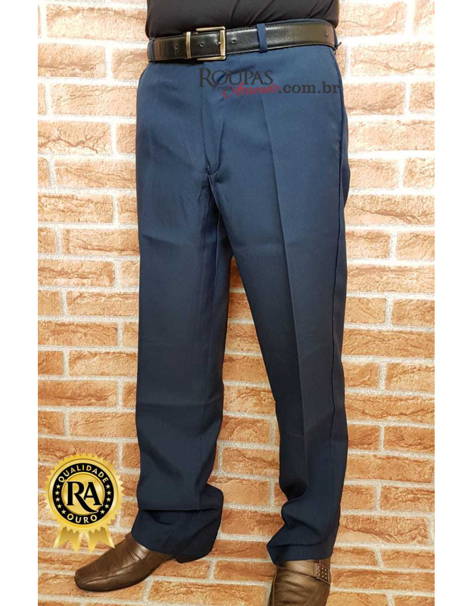 Calça Social Masculina oxford 