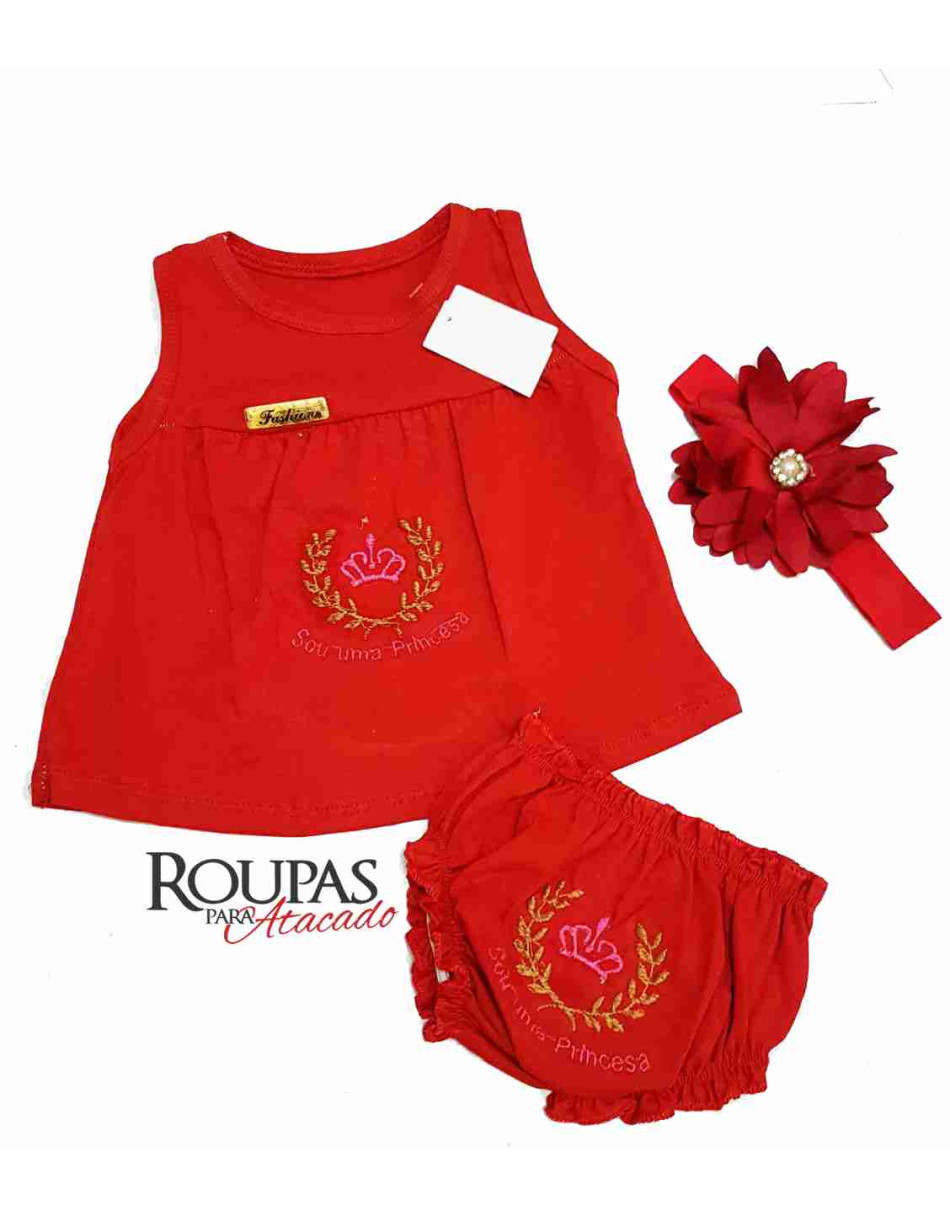 kit de Vestidos, conjuntos e bodys infantis feminino