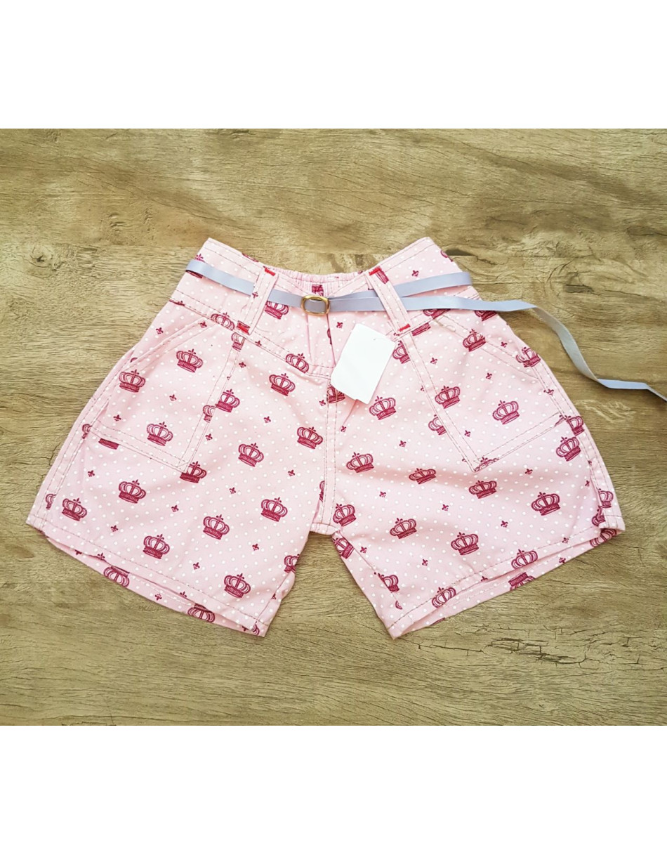 Short Brim Infantil Floral