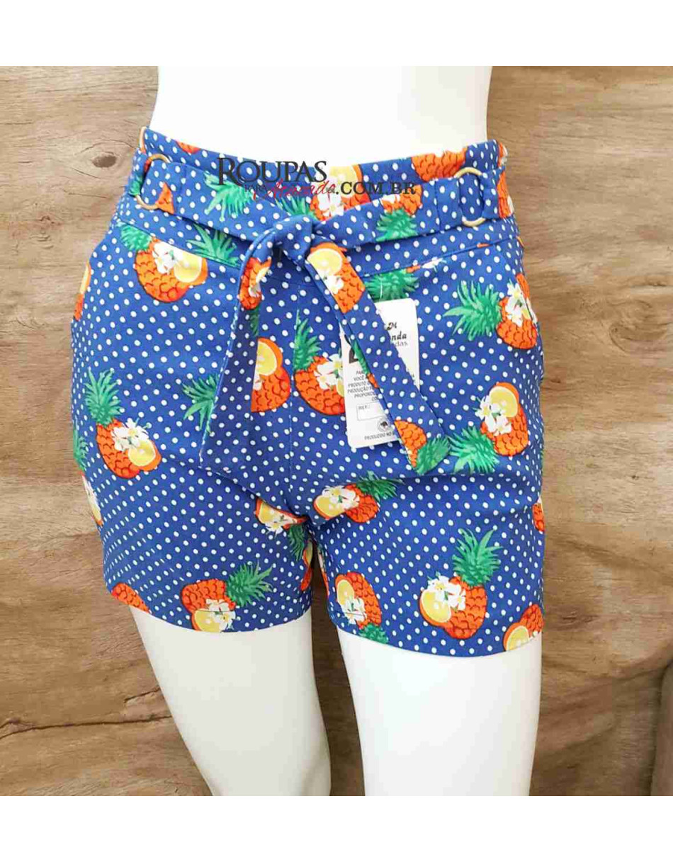 Short Bengaline Estampado Vários modelos