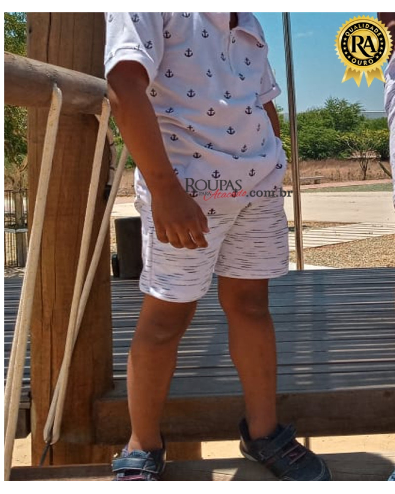 Bermuda Moletom Infantil