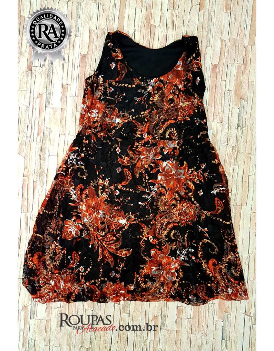 Vestido de Renda Infantil
