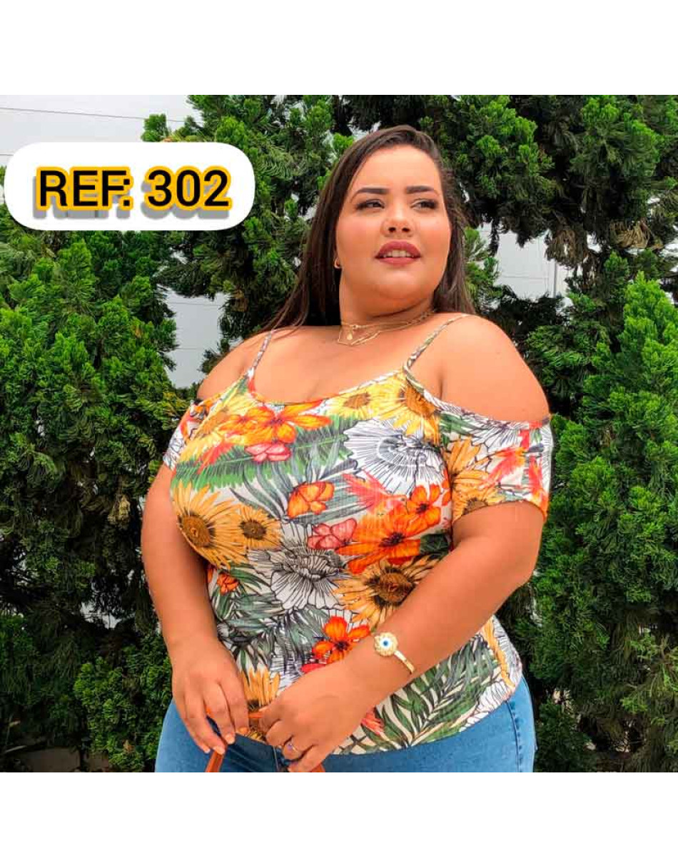 Blusa Feminina Plus Size Ana