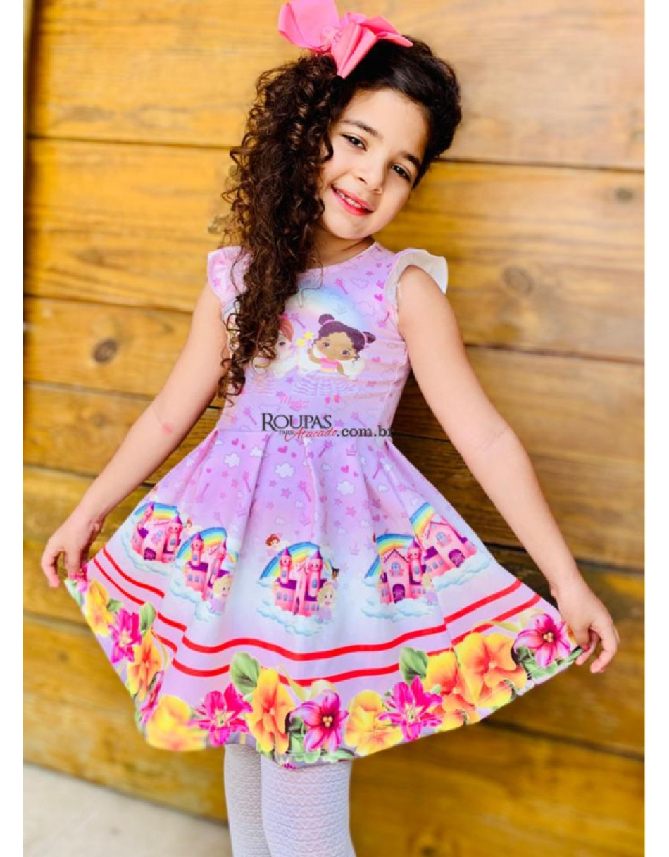 Vestido Infantil Neoprene Isabella