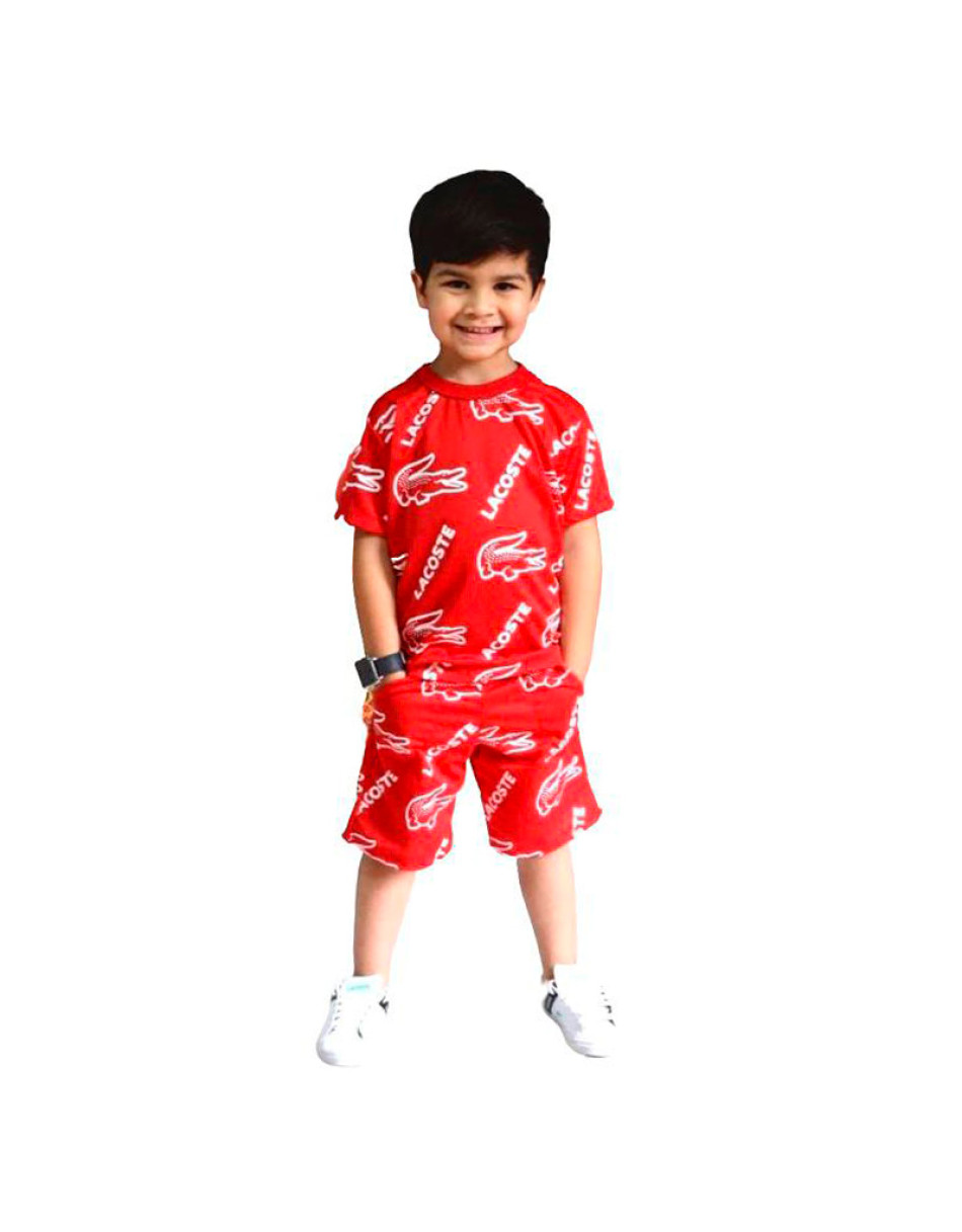 Conjunto Algodão Camisa E Bermuda Blogueirinho 