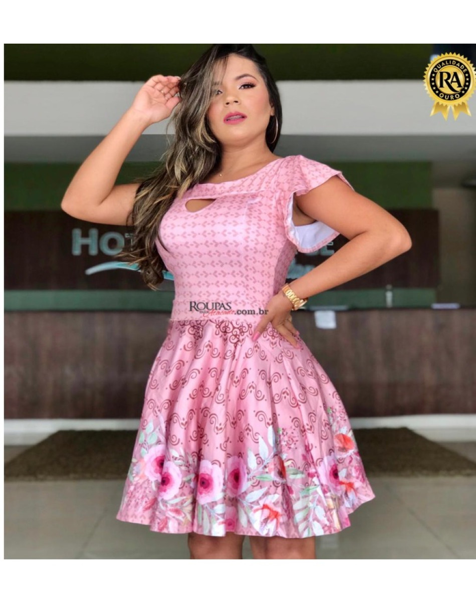 Vestido Boneca Estampado