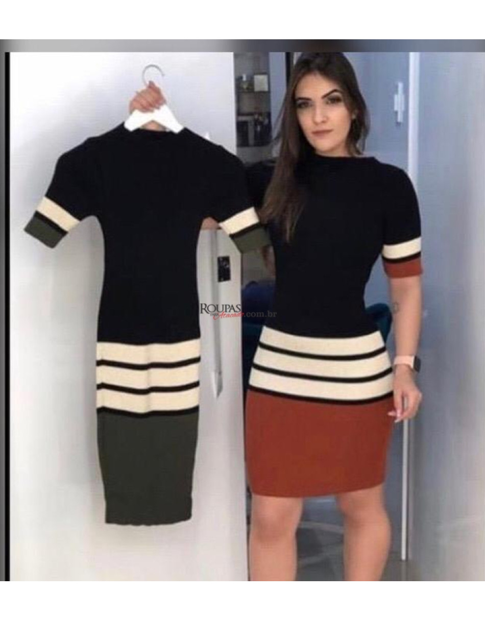 Vestido Tricot Modal  