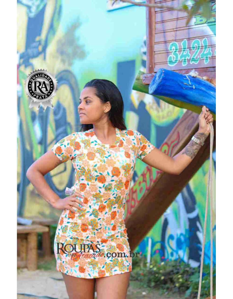 Vestido Curto Estampado feminino Vários modelos