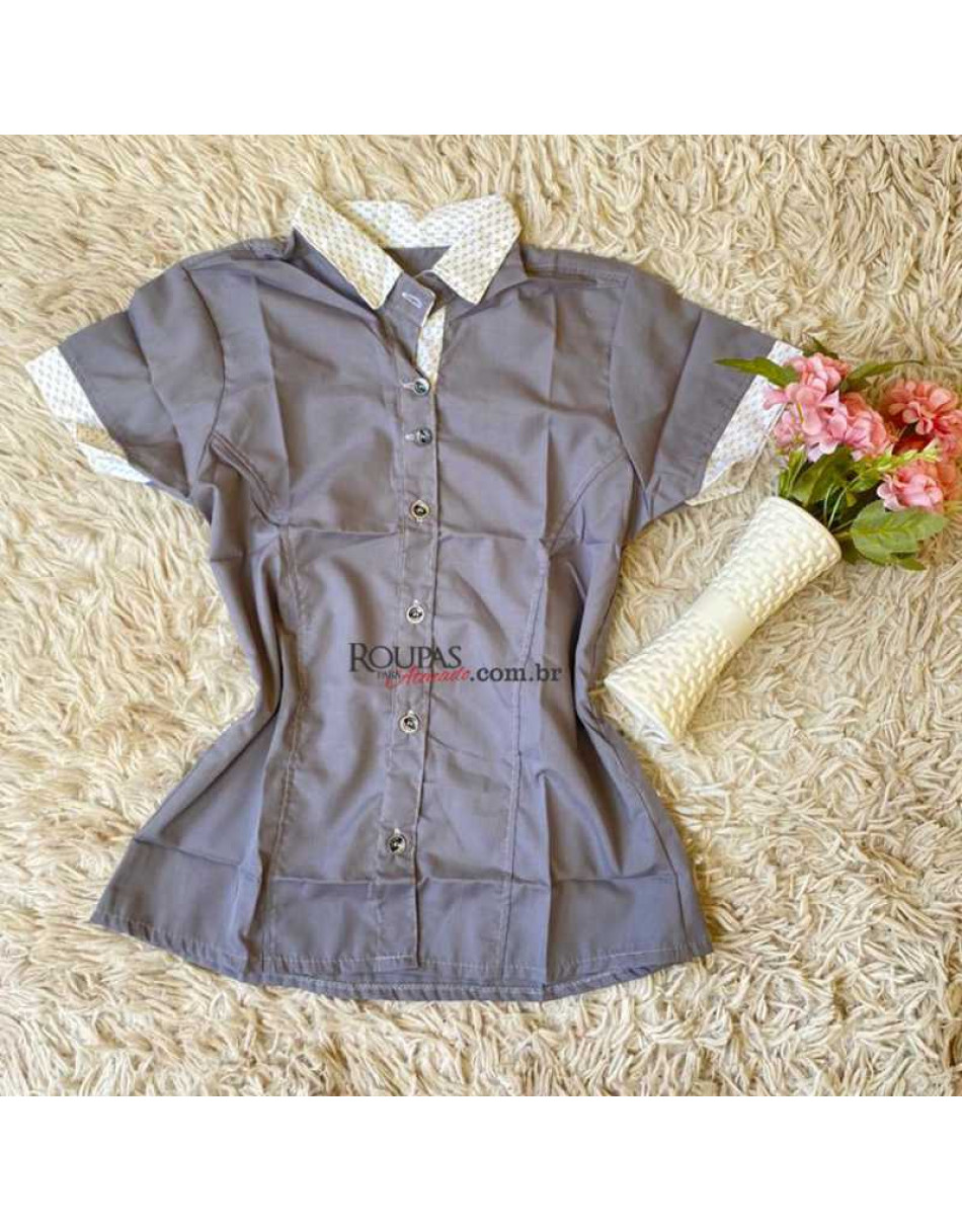  Camisa Social Feminina 