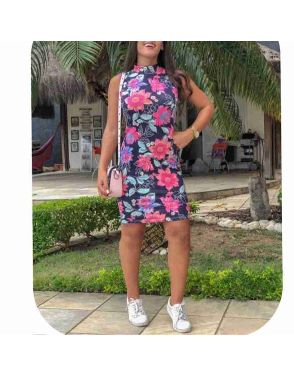 Vestido Curto Estampado feminino Vários modelos