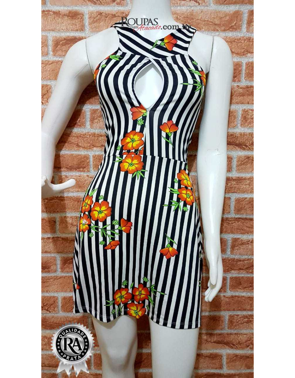 Vestido Curto Estampado Varios Modelos
