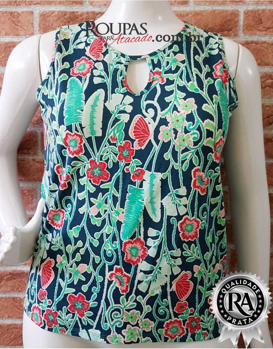Blusa fio Torcido Estampada G Varios modelos