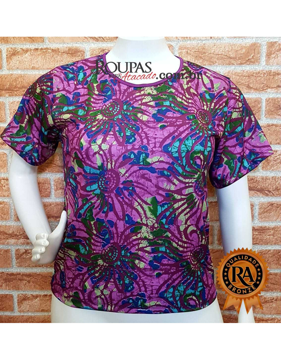 Blusa Senhora Estampada G